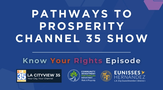 Pathways to Prosperity Know Your Rights